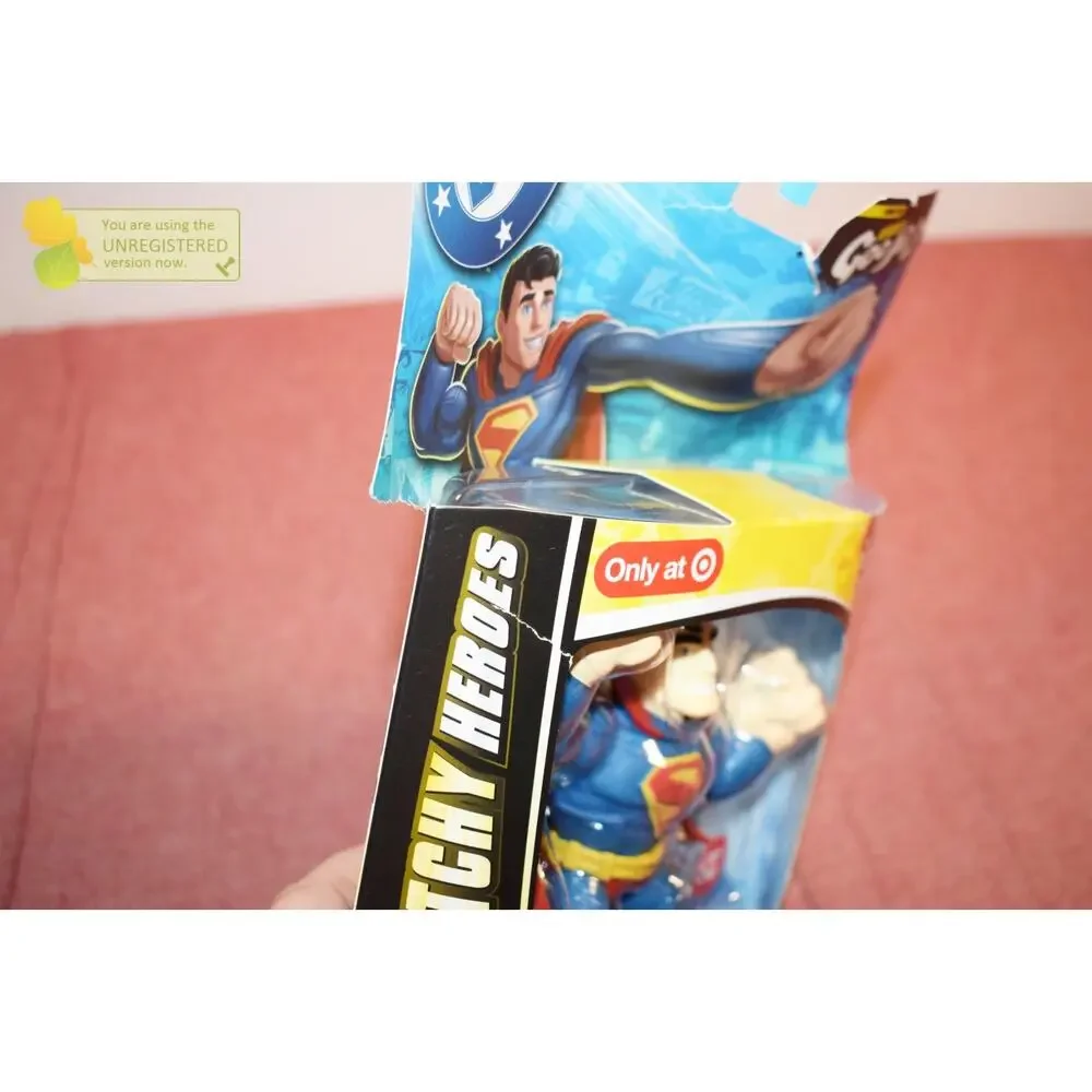 Goo Jit Zu DC Stretchy Hero Pack Superman Action Figure